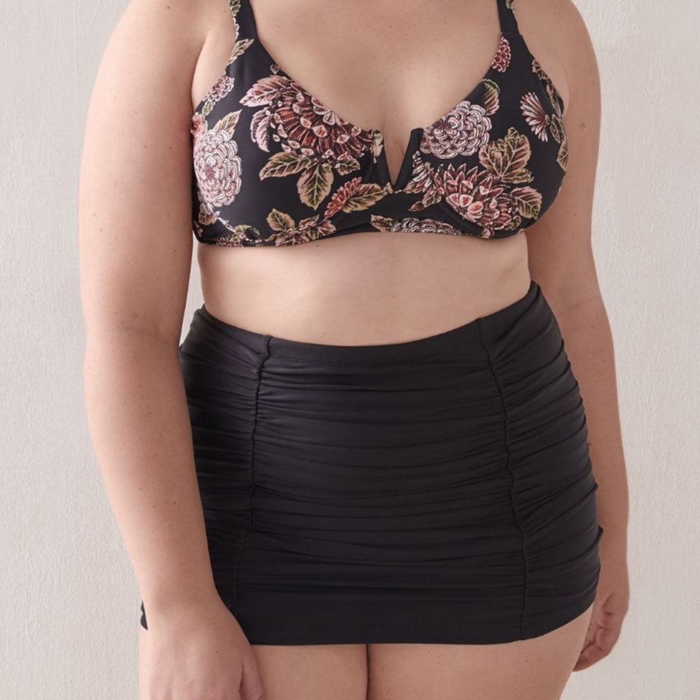 RAISINS CURVE 14 Costa High Waist Swim Skirt Plus Size 14
